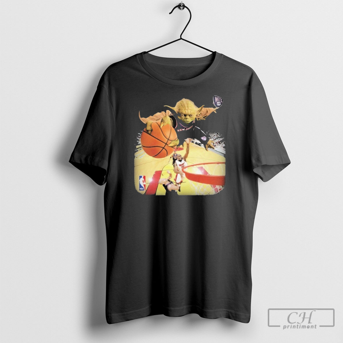 Yoda Ballin Brooklyn Nets Nba Star Wars T Shirt