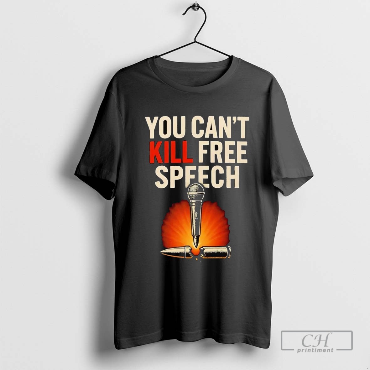 You Cant Kill Free Speech T Shirt