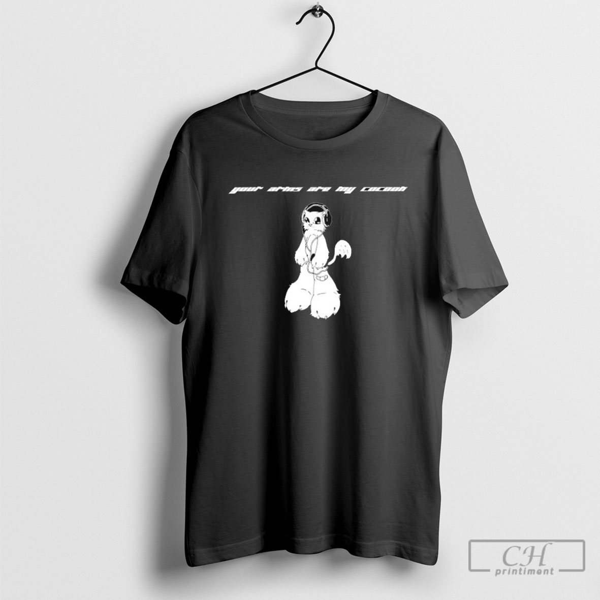 Your Arms Are My Cocoon Cat Shirt Tee