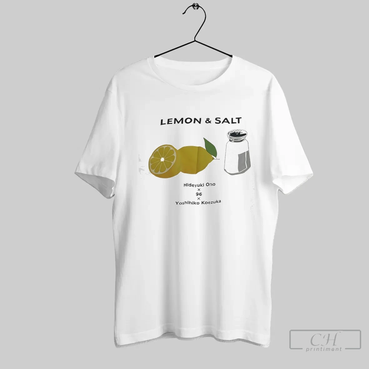Lemon And Salt Hideyuki Ono 96 Yoshihiko Koszula T Shirt Shirt