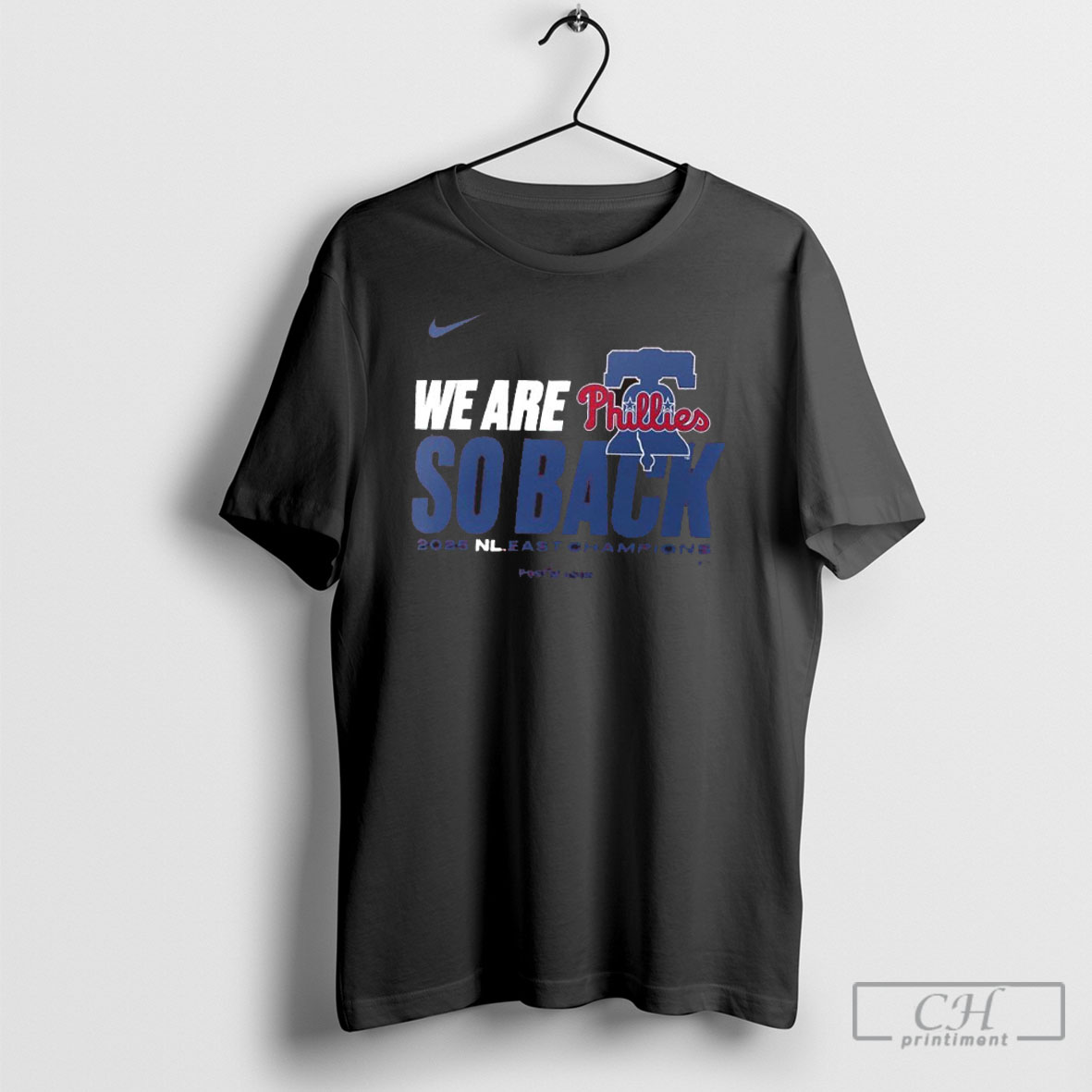 Ypcor14i Nike We Are Phillies So Back 2025 Nl East Champions Phillies Shirt Sweater