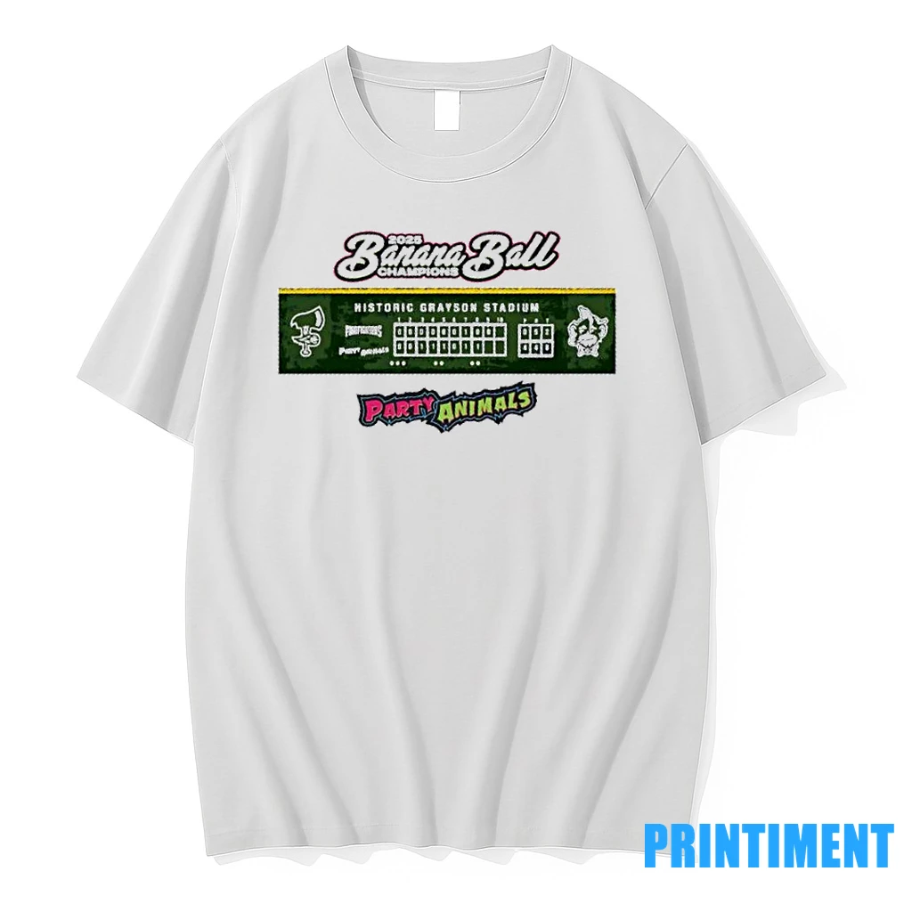 2025 Banana Ball World Tour Champion Party Animals Tshirts Sweater Hoodie