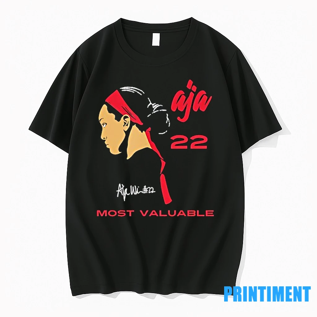Aja Wilson 22 Most Valuable Las Vegas Aces Basketball Signature Tshirts Sweater Hoodie