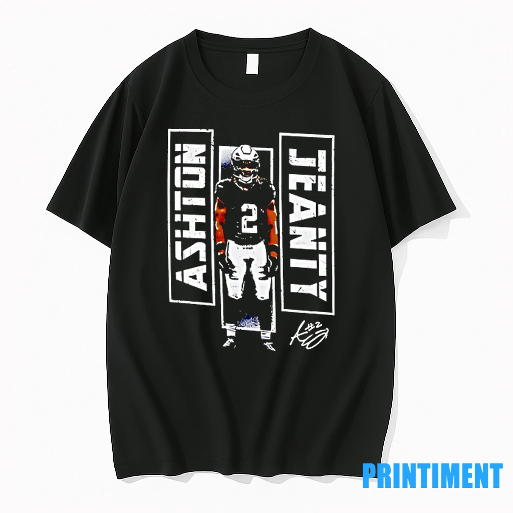 Ashton Jeanty Las Vegas Raiders Football Signature Tshirts Sweater Hoodie