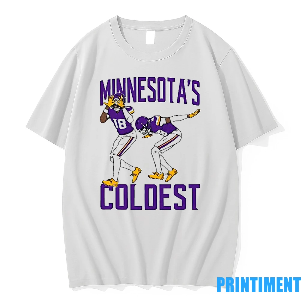 Awesome Barstool Justin Jefferson Minnesotas Coldest Tshirts Sweater Hoodie