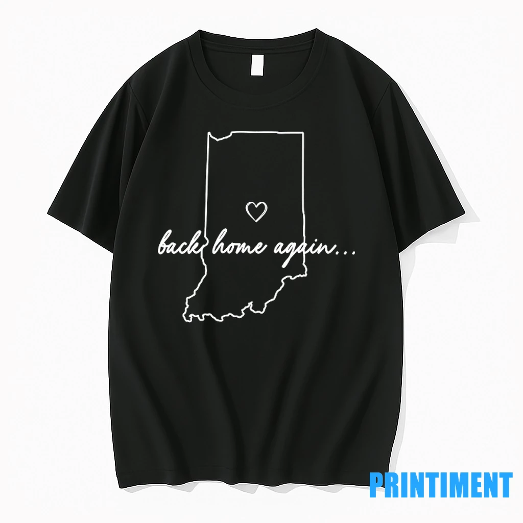 Back Home Again Indiana Map Tshirts Sweater Hoodie 2