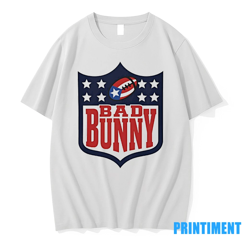 Bad Bunny Super Bowl 2026 Halftime Show Nfl Logo Tshirts Sweater Hoodie