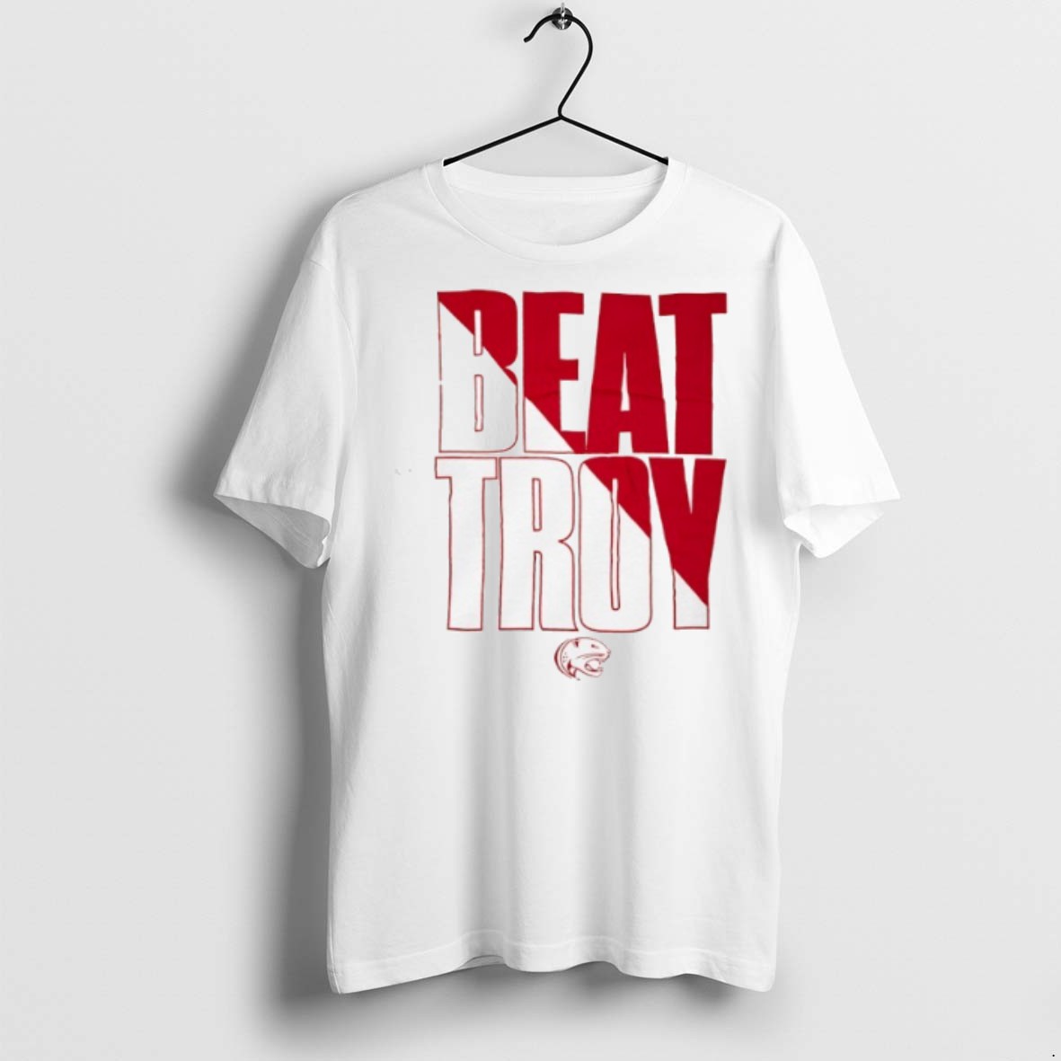Beat Troy South Alabama Jaguars Logo T Shirts