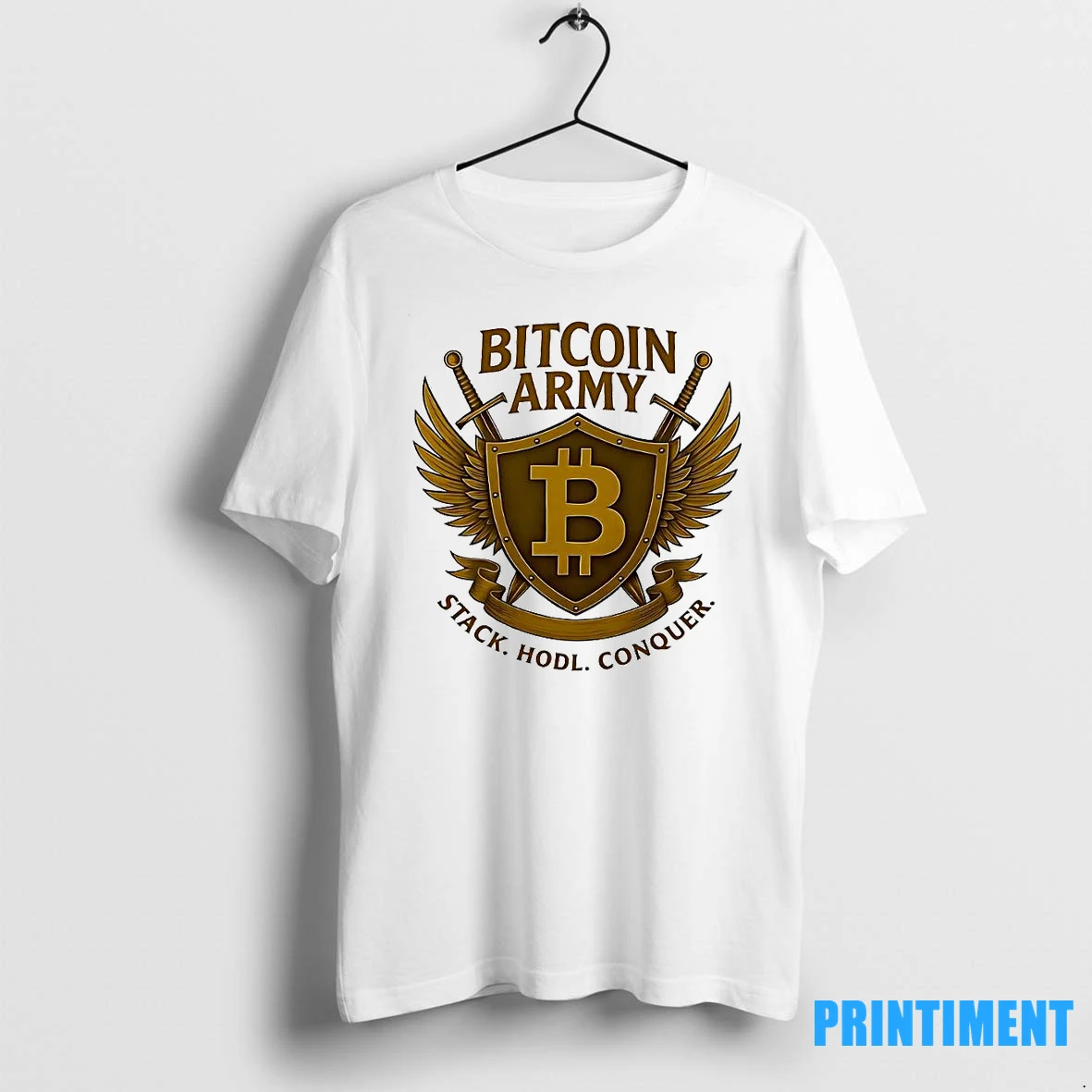 Bitcoin Army Stack Hodl Conquer Tshirts Sweater Hoodie