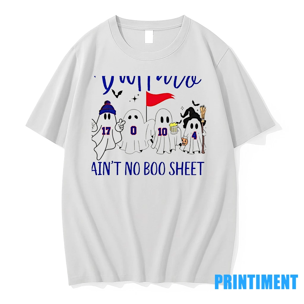 Boo Ghost Buffalo Bills Nfl Football Aint No Boo Sheet Halloween Tshirts Sweater Hoodie
