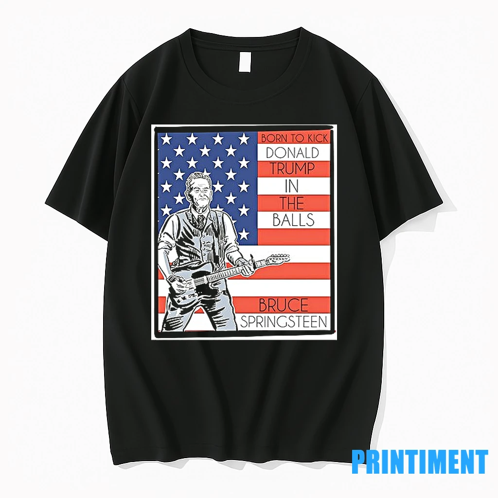 Born To Kick Donald Trump In The Balls Bruce Springsteen Tshirts Sweater Hoodie