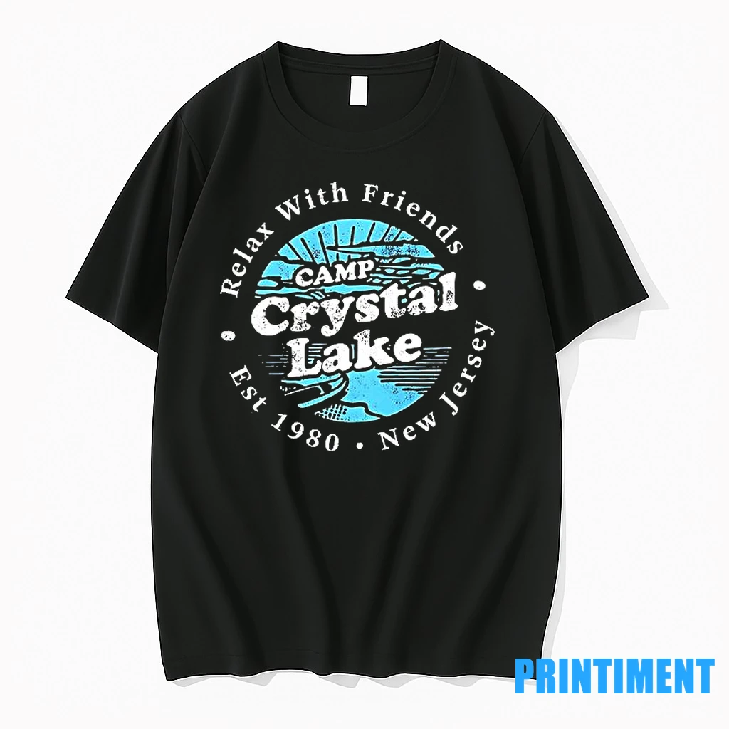 Camp Crystal Lake Relax With Friends New Jersey 1980 Tshirts Sweater Hoodie