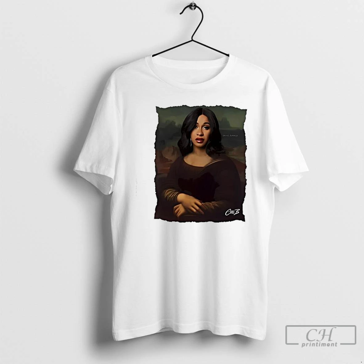 Cardi B Style Mona Lisa T Shirts Hoodie