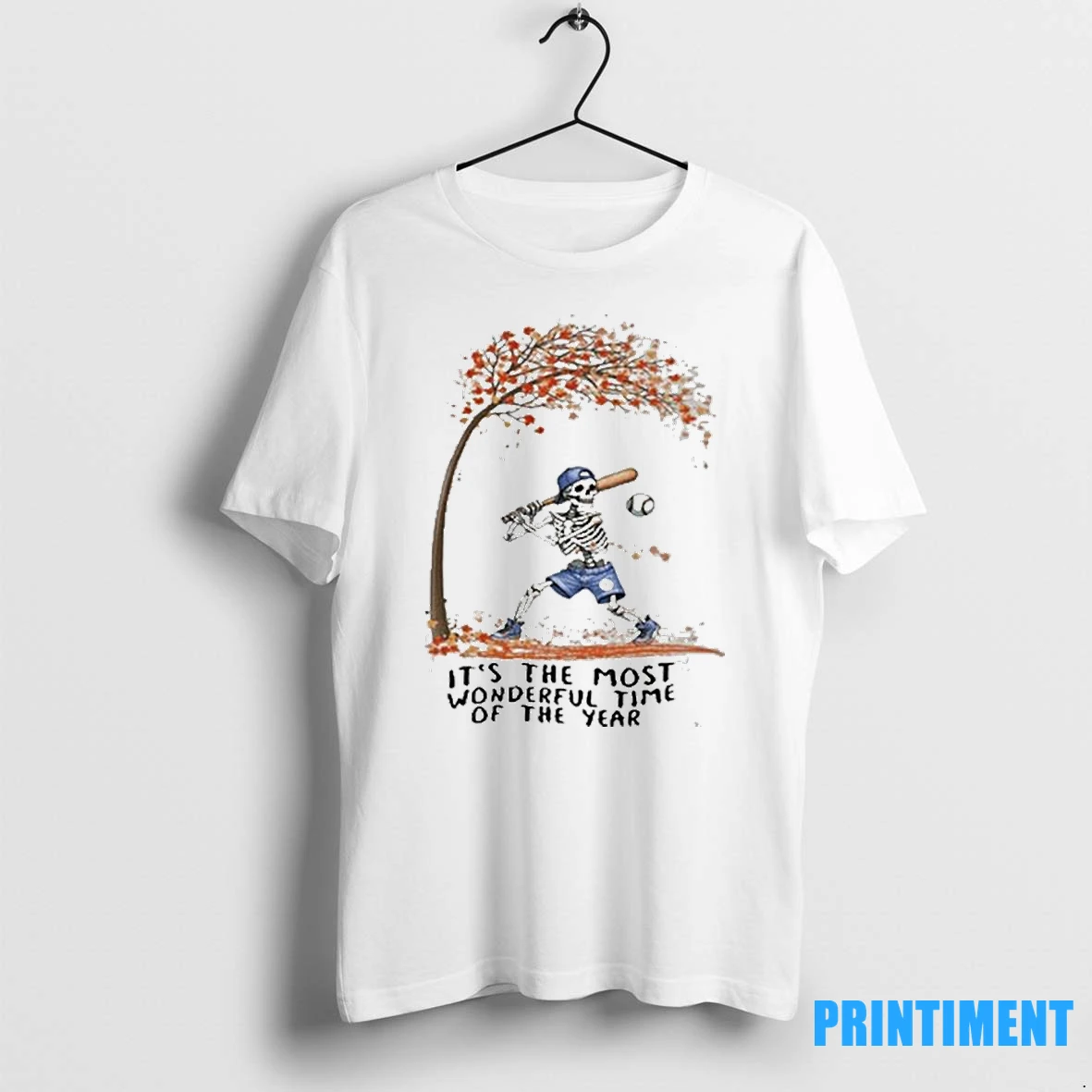 Chicago Cubs Skeleton The Most Wonderful Time Of The Year Tshirts Sweater Hoodie
