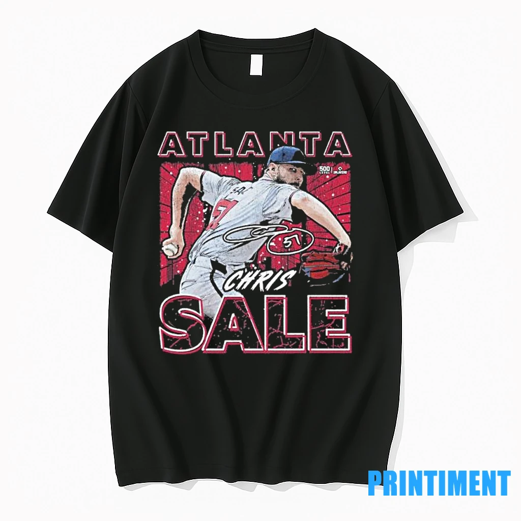 Chris Sale Atlanta Braves Gritty Tshirts Sweater Hoodie