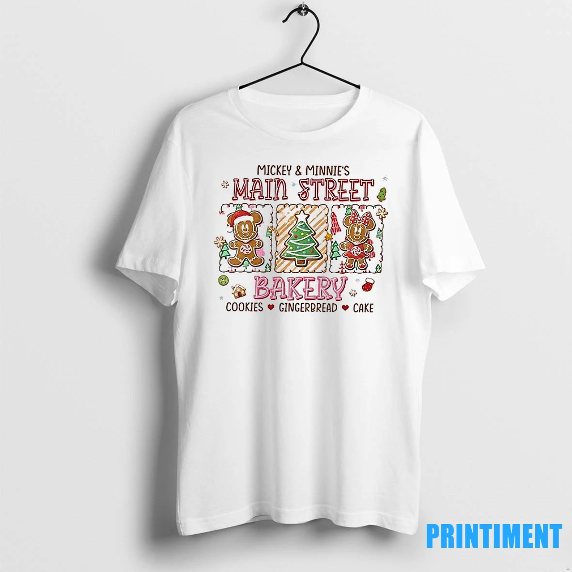 Christmas Main Street Bakery Cookies Gingerbread Cake Tshirts Sweater Hoodie