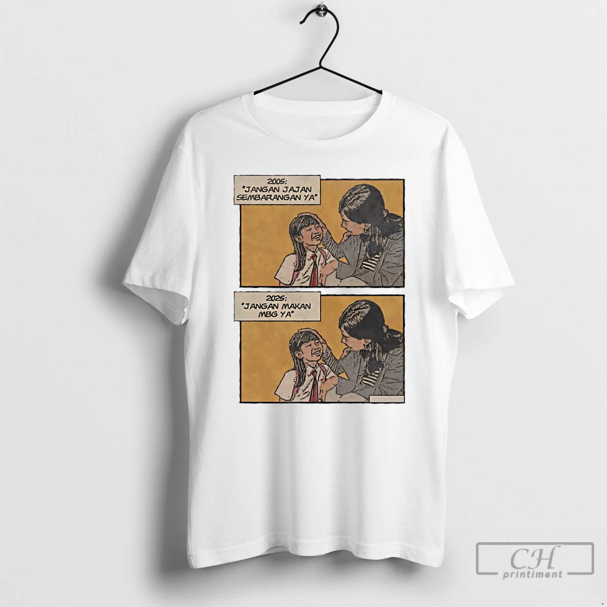 Classic 2005 Jangan Jajan Sembarangan Ya 2025 Jangan Makan Mbg Ya T Shirts Hoodie