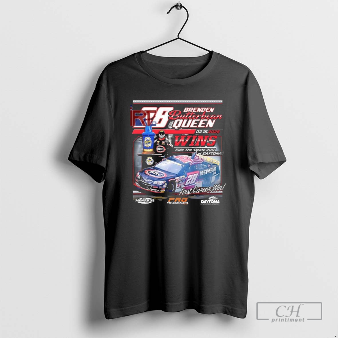 Classic 2025 Arca Daytona Brenden Butterbean Queen First Win Shirt Sweater Hoodie