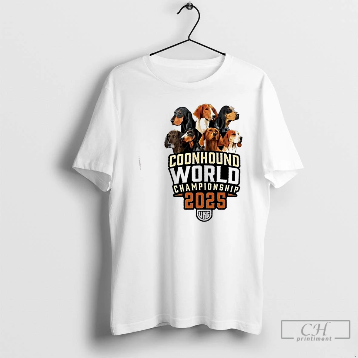 Classic 2025 Coonhound World Championship Dogs T Shirts Hoodie