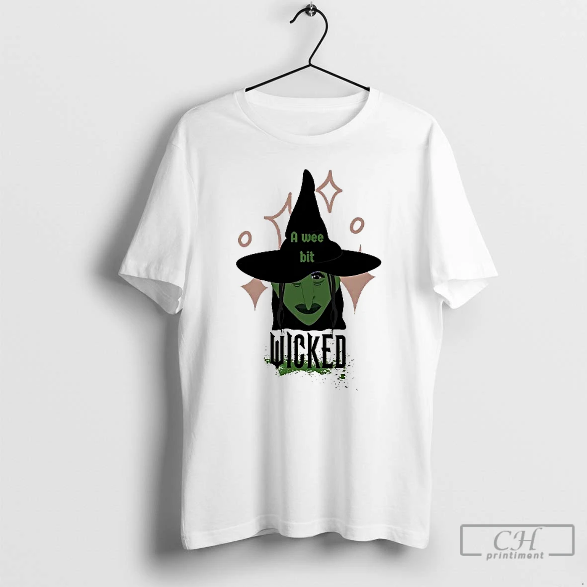 Classic A Wee Bit Wicked For Halloween T Shirts Hoodie