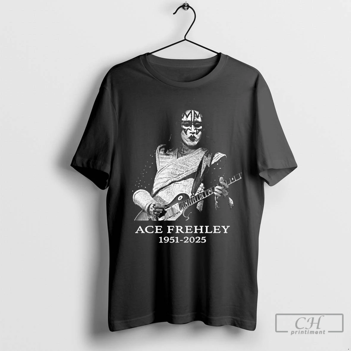Classic Ace Frehley Tribute 1951 2025 Long Sleve T Shirt
