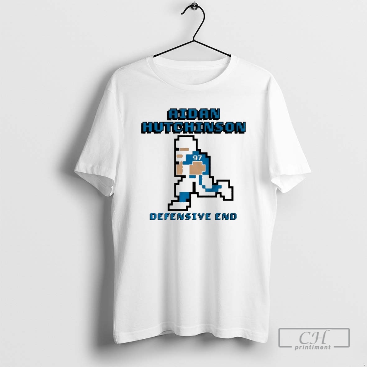 Classic Aidan Hutchinson Defensive End Retro Baller Shirt Sweater Hoodie