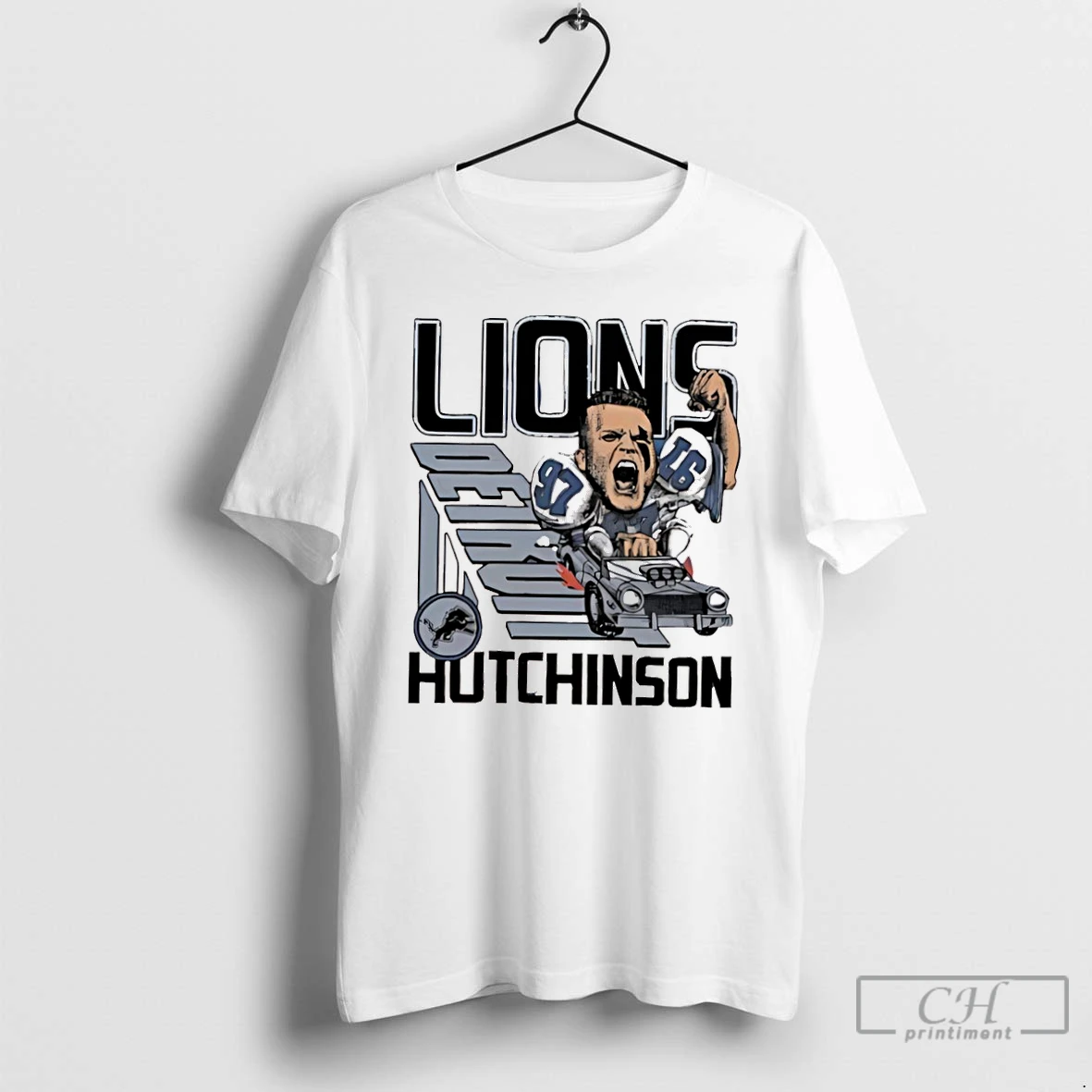 Classic Aidan Hutchinson Detroit Lions Signature Player Logo T Shirts Hoodie