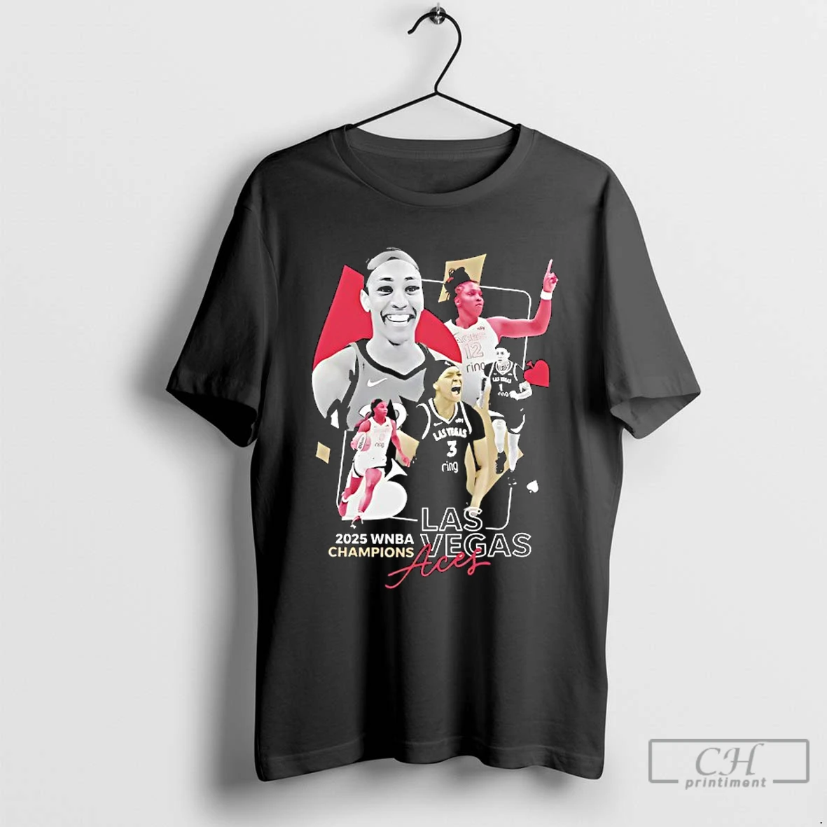 Classic Aja Wilson Las Vegas Aces Graphic T Shirt