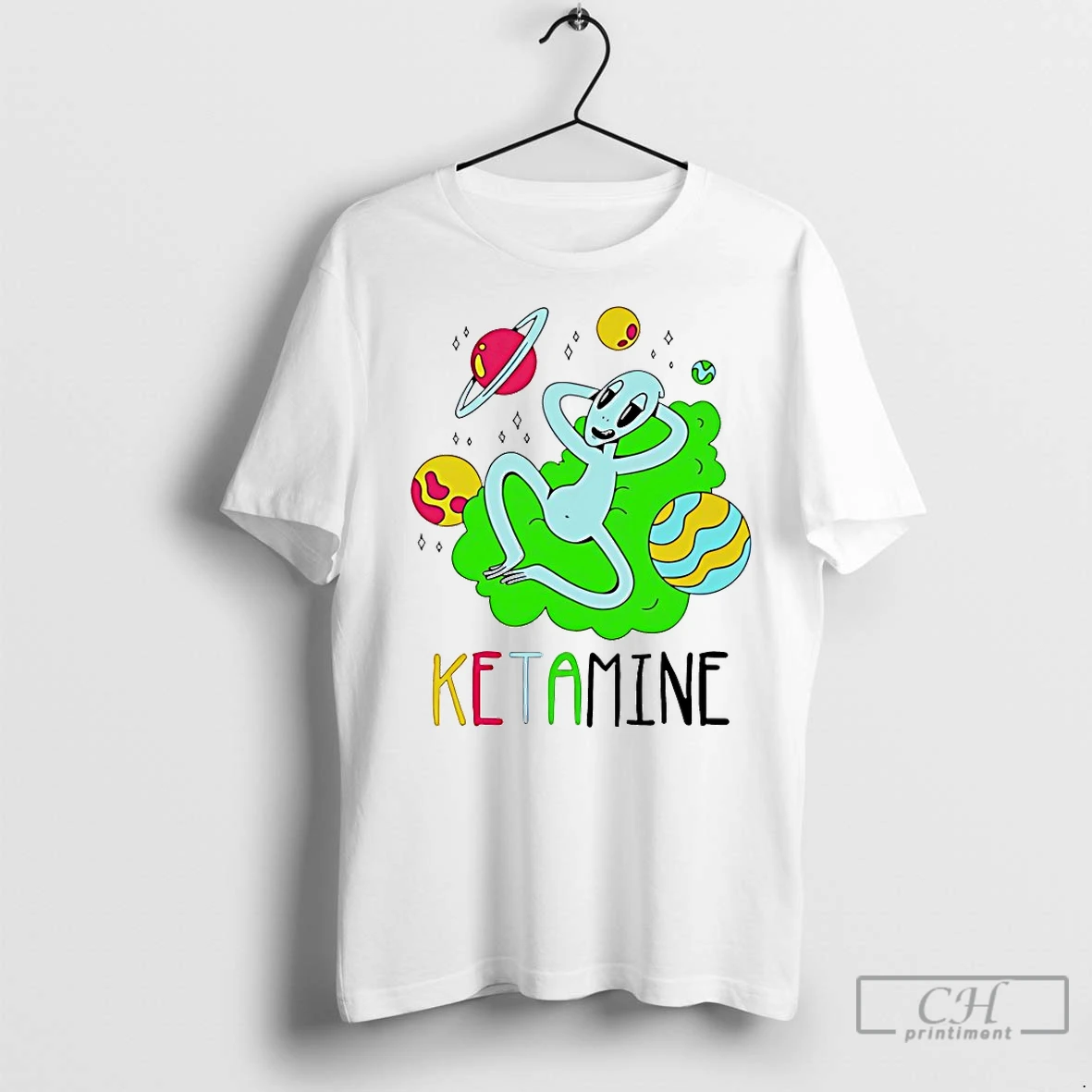 Classic Alien Ketamine T Shirt