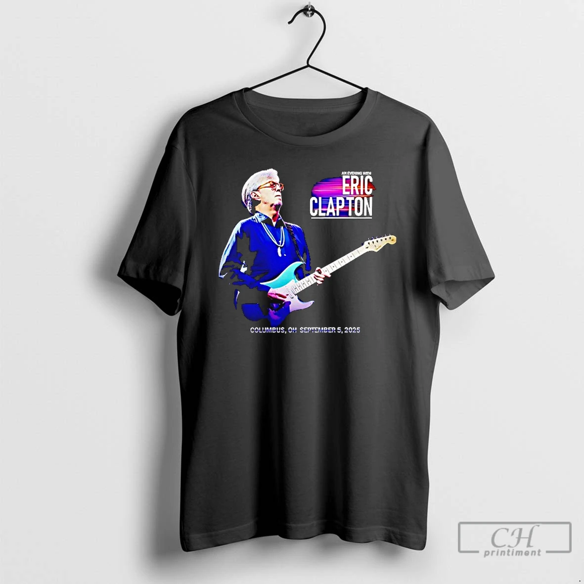 Classic An Evening With Eric Clapto Columbus 2025 T Shirts Hoodie