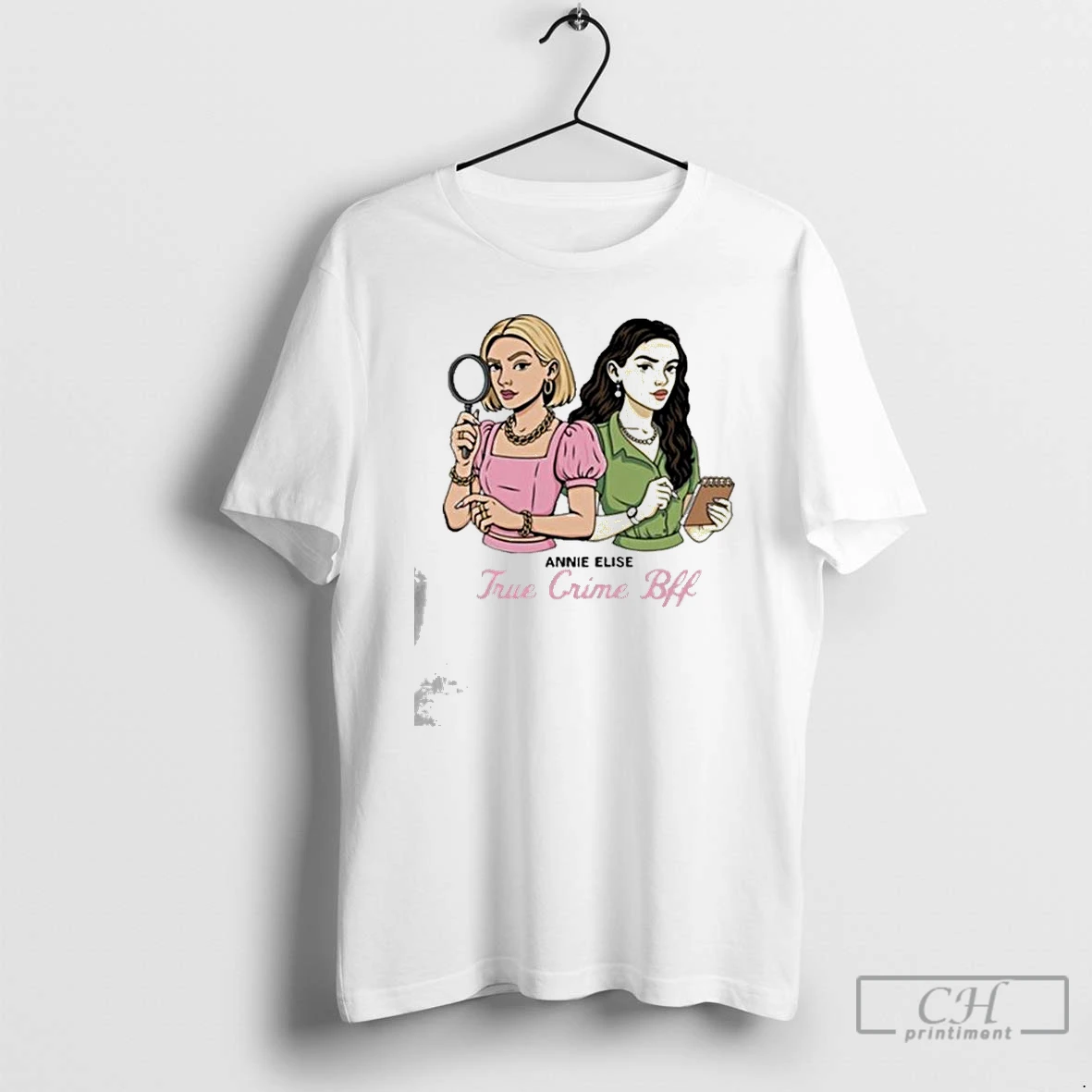 Classic Annie Elise Bff Graphic T Shirts Hoodie