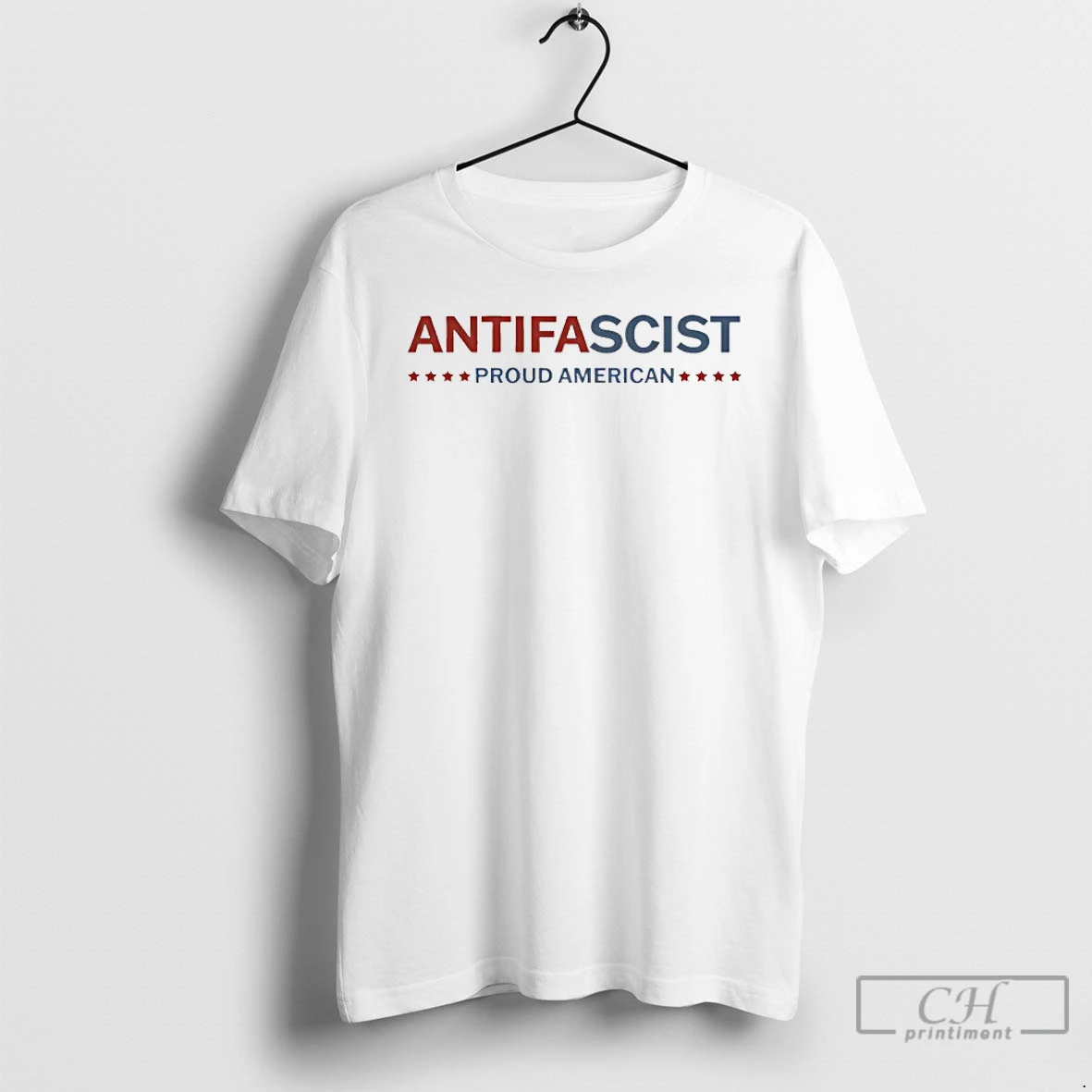 Classic Antifa Antifascist Proud American T Shirts Hoodie