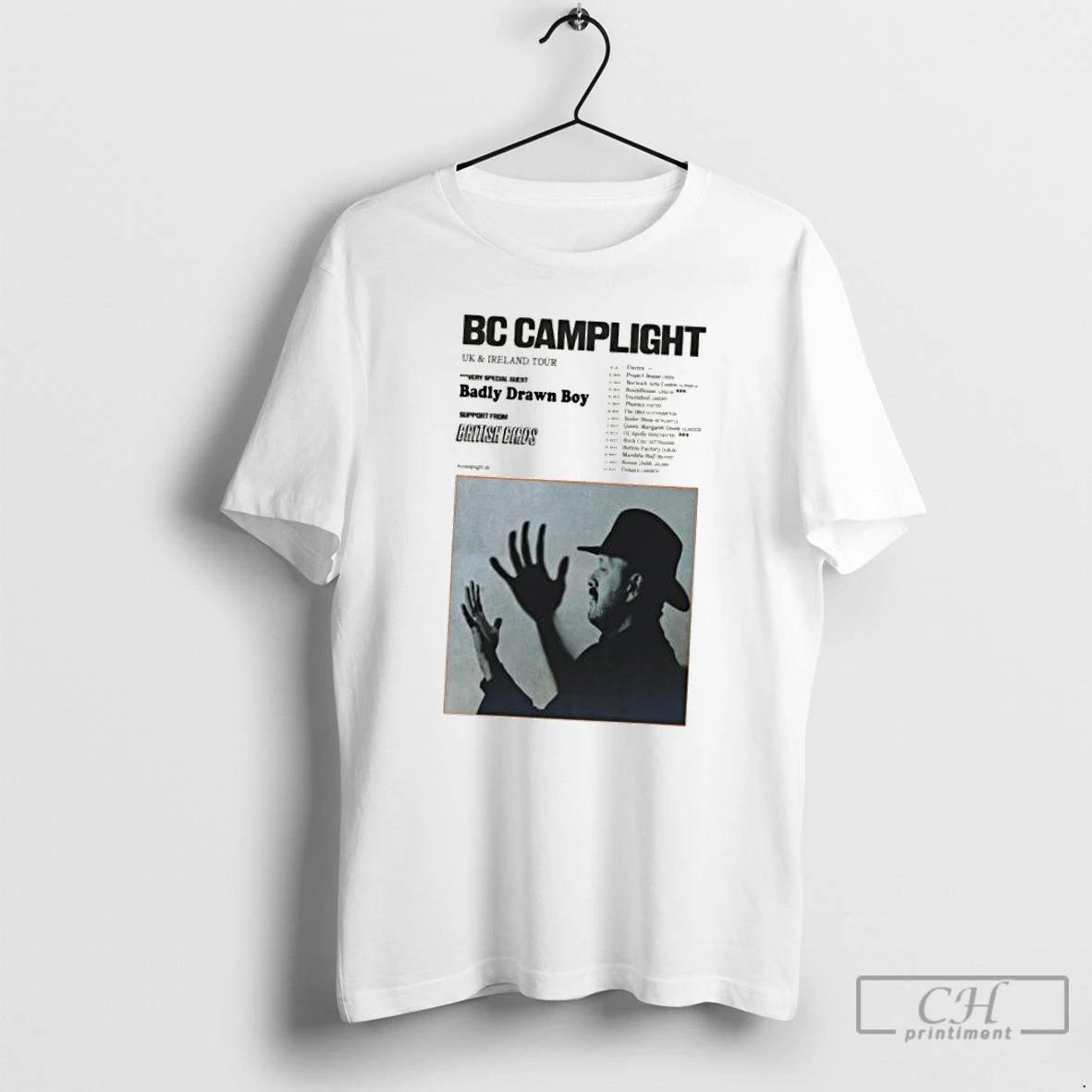 Classic Bc Camplight Uk Ireland Tour 2025 T Shirts Hoodie