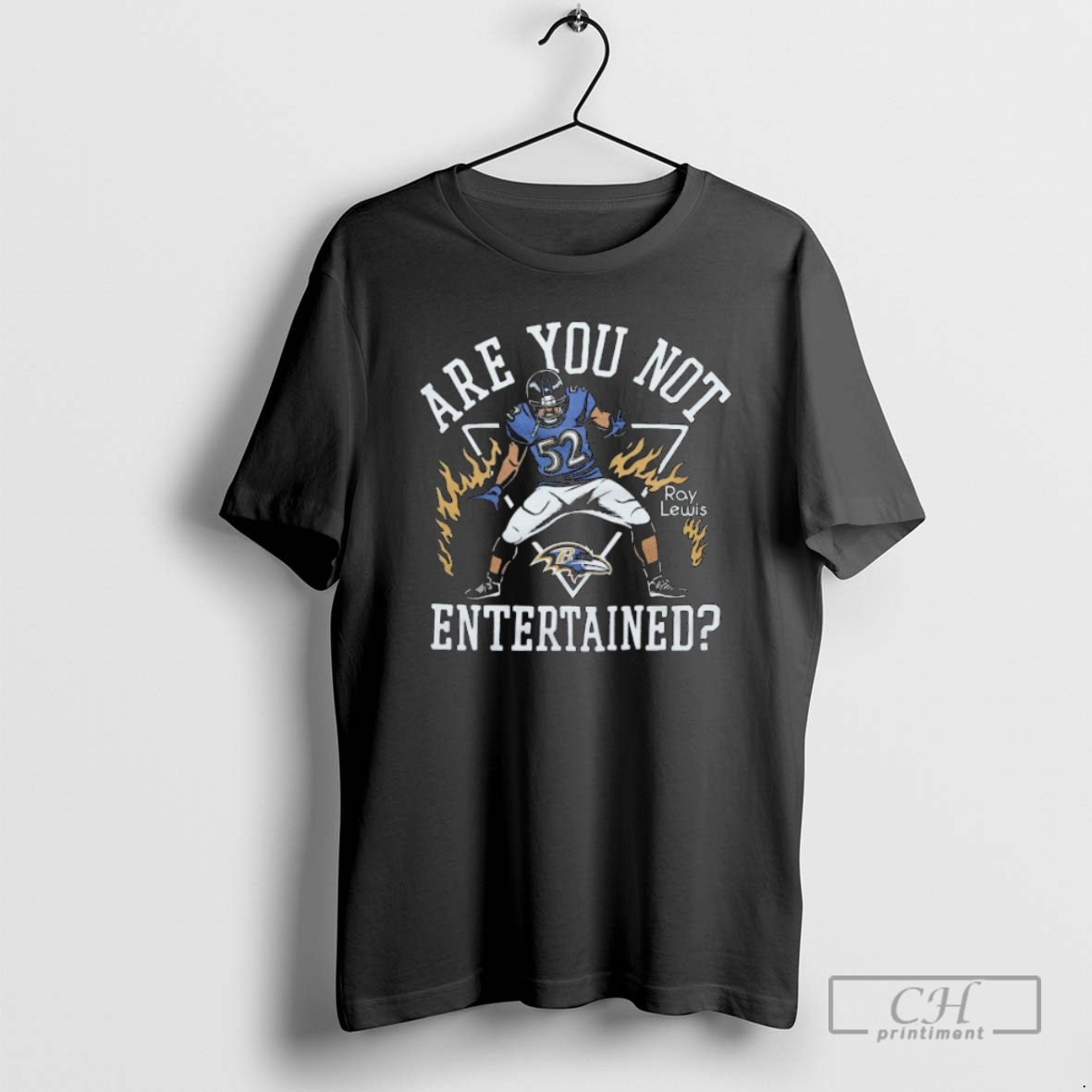 Classic Baltimore Ravens Ray Lewis Are You Not Entertained Shirt Sweater Hoodie