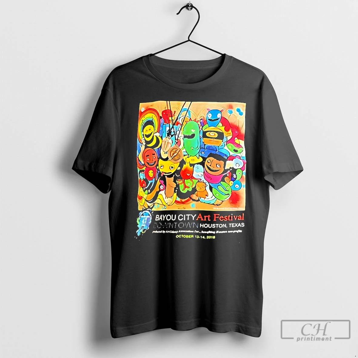 Classic Bayou City Art Festival Downtown Houston Texas October 13 14 2018 T Shirt