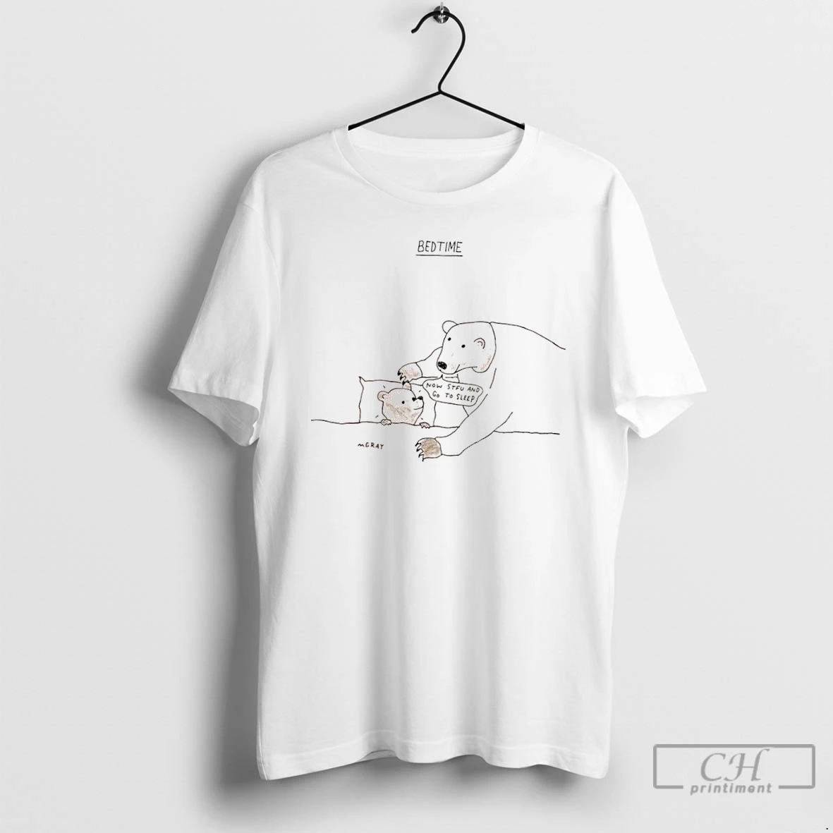 Classic Bears Bedtime Now Stfu And Go To Sleep T Shirts Hoodie