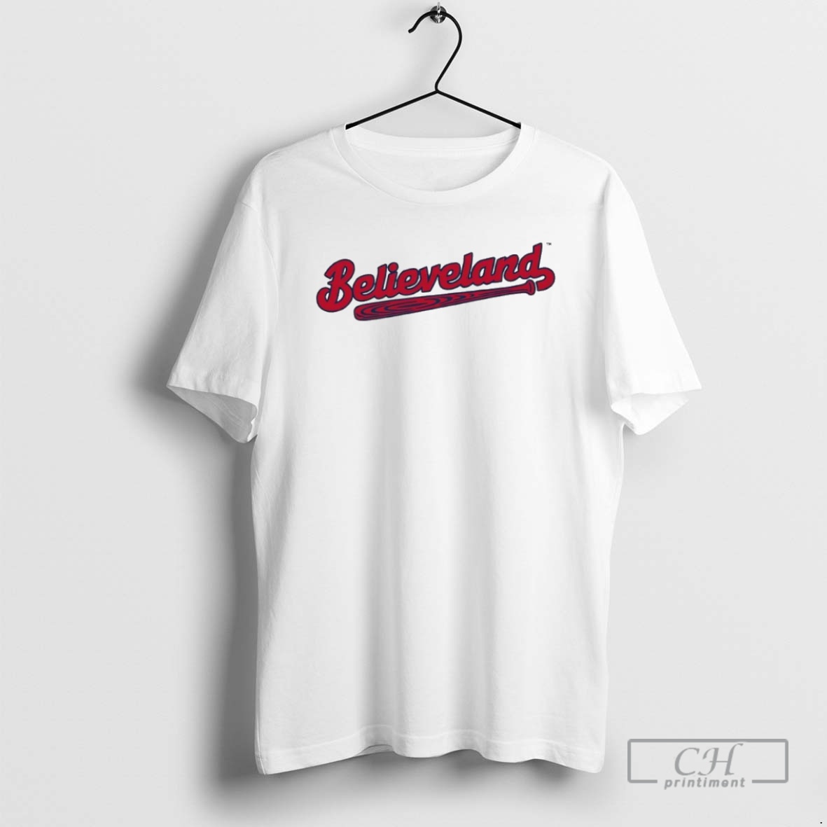 Classic Believeland Baseball Script Shirt Sweater