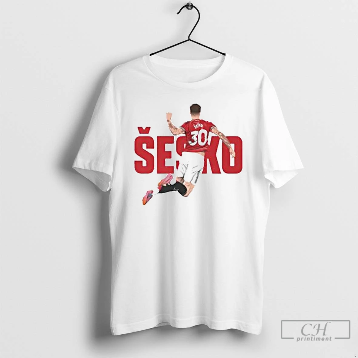 Classic Benjamin Sesko Manchester United Graphic Ornaments T Shirts Hoodie