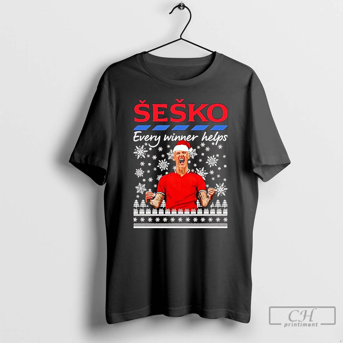 Classic Benjamin Sesko Every Winner Helps Christmas T Shirts Hoodie