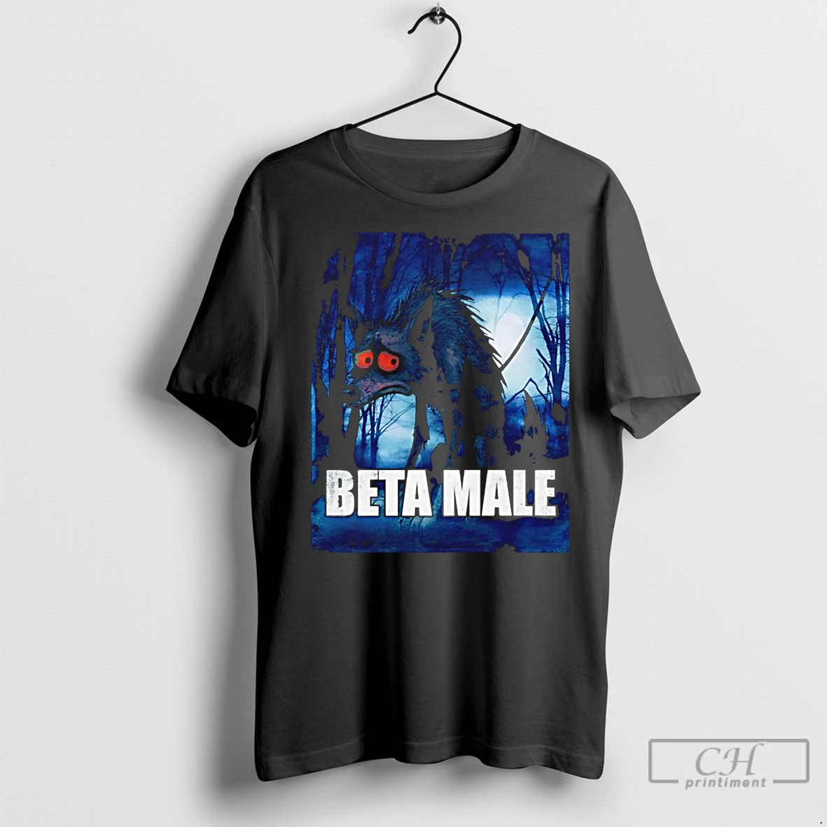 Classic Beta Wolf Halloween 2025 T Shirt