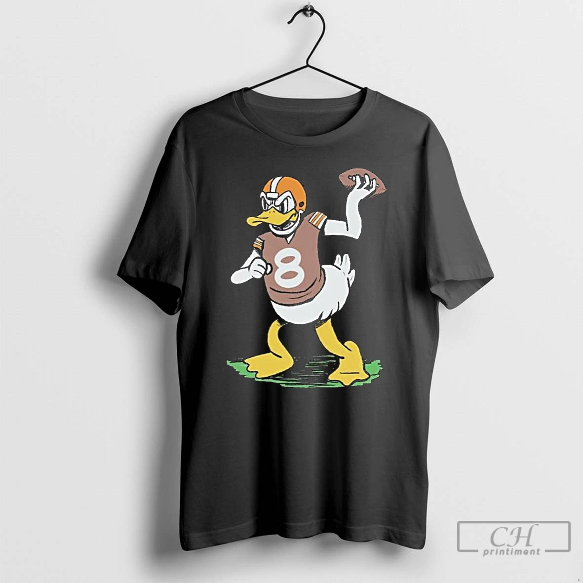 Classic Bigplay Cleveland Duck Qb Long Sleve T Shirts Hoodie Longsleeve