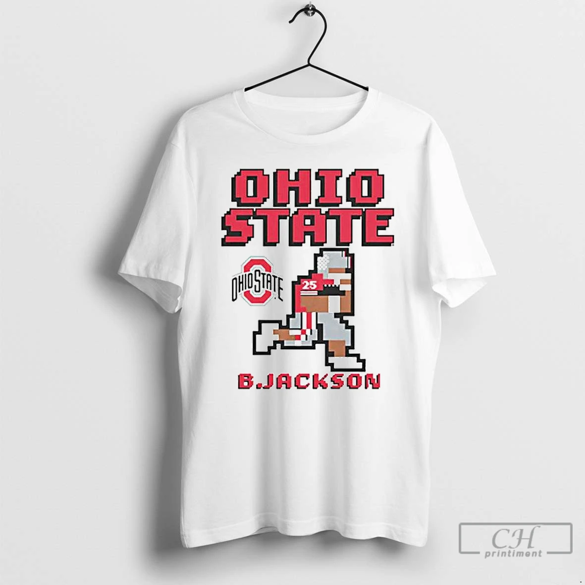 Classic Bo Jackson Nfl Ohio State Buckeyes Retro Baller Ornaments T Shirts Hoodie