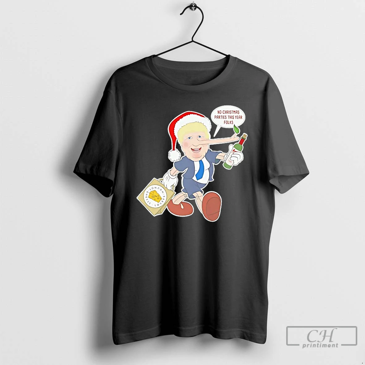 Classic Boris No Christmas Parties This Year Folks T Shirts Hoodie