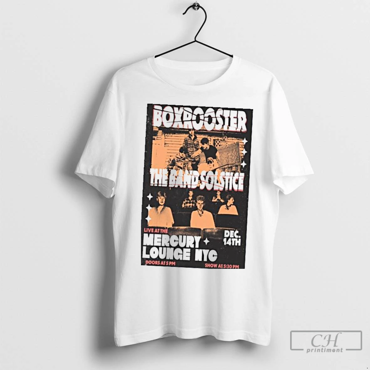 Classic Boxrooster Mercury Lounge Nyc December 14 2025 Concert T Shirt