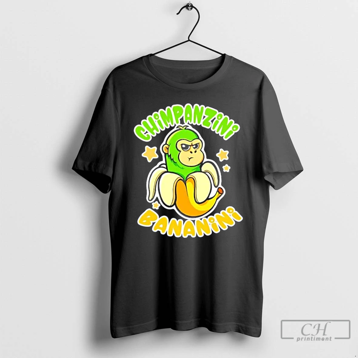 Classic Brainrot Chimpanzini Bananini T Shirts Hoodie