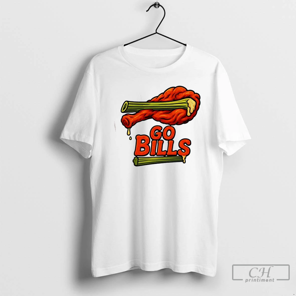 Classic Buffalo Bills Chicken Wings Football Fan T Shirts Hoodie