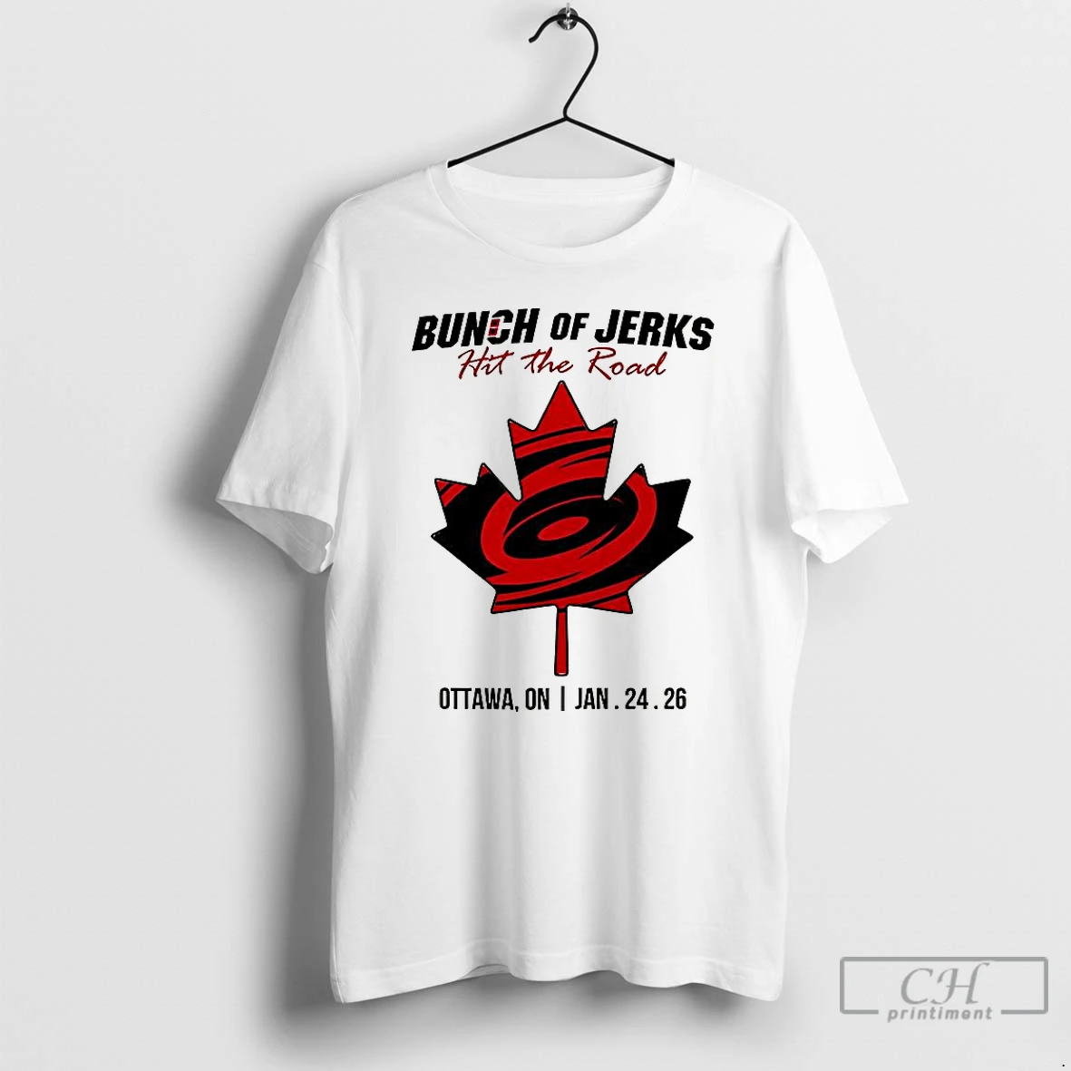 Classic Bunch Of Jerks Hit The Road Ottawa Canada 2026 T Shirts Hoodie Longsleeve