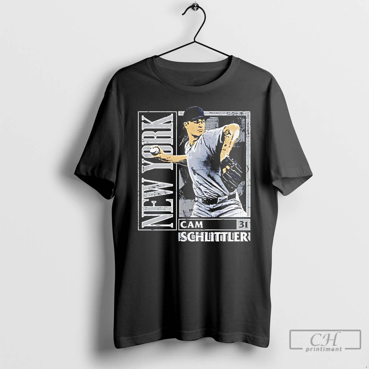 Classic Cam Schlittler 31 New York Yankees Card Style Vintage T Shirts Hoodie Longsleeve