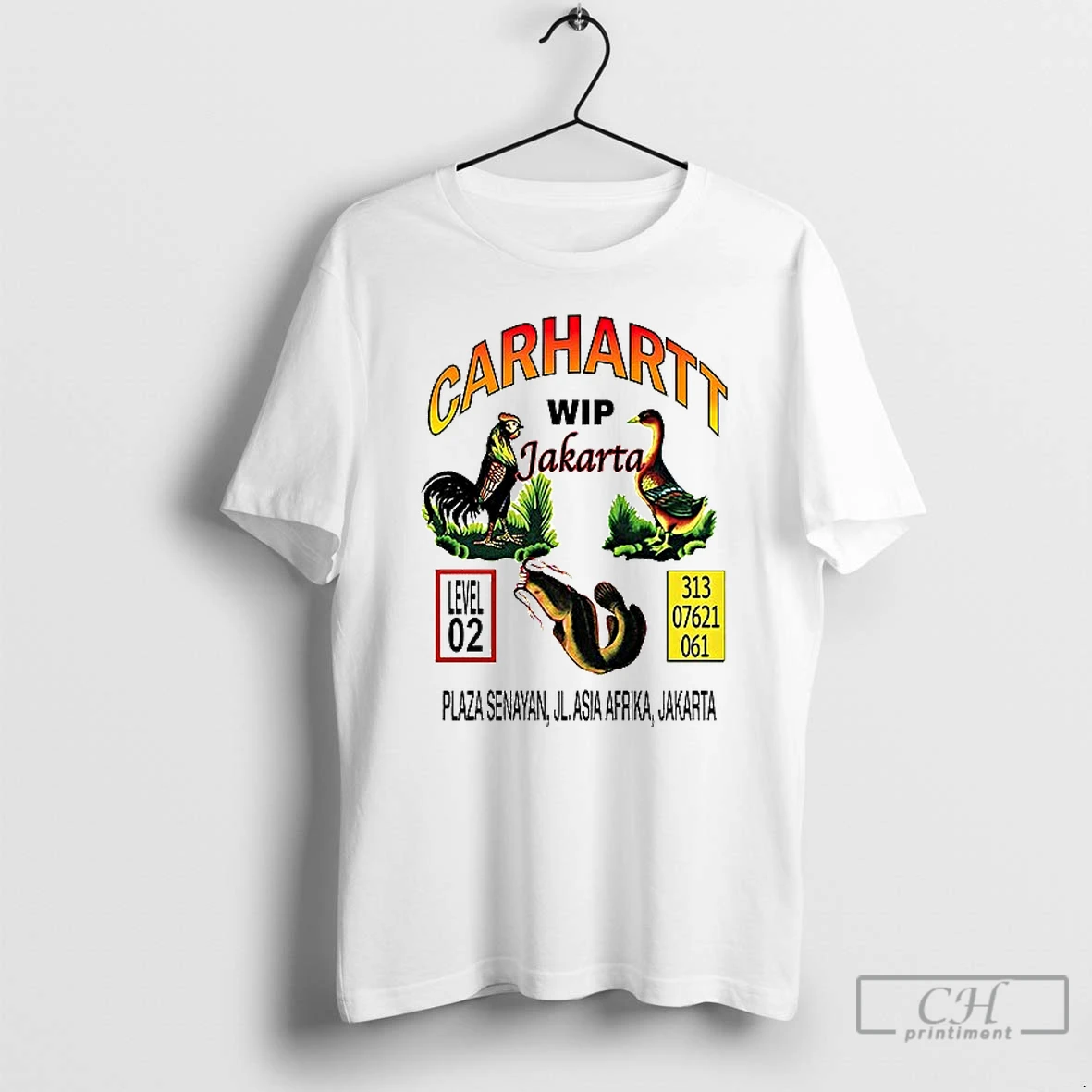 Classic Carhartt Wip Jakarta Plaza Senayan Jl Asia Afrika Jakarta T Shirt Hoodie