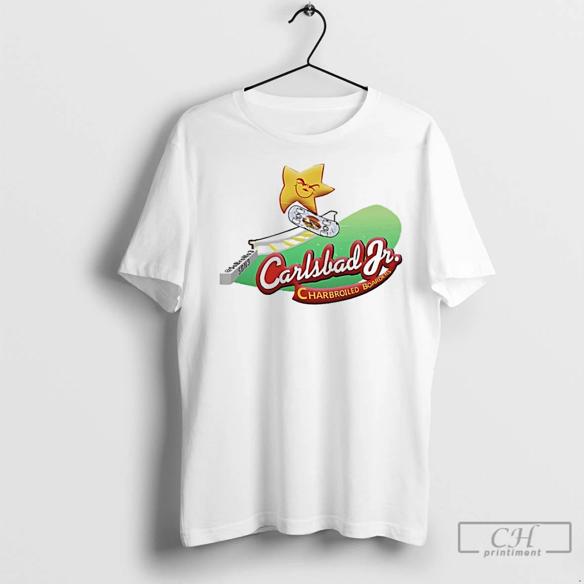 Classic Carlsbad Jr Charbroiled Boarders T Shirt